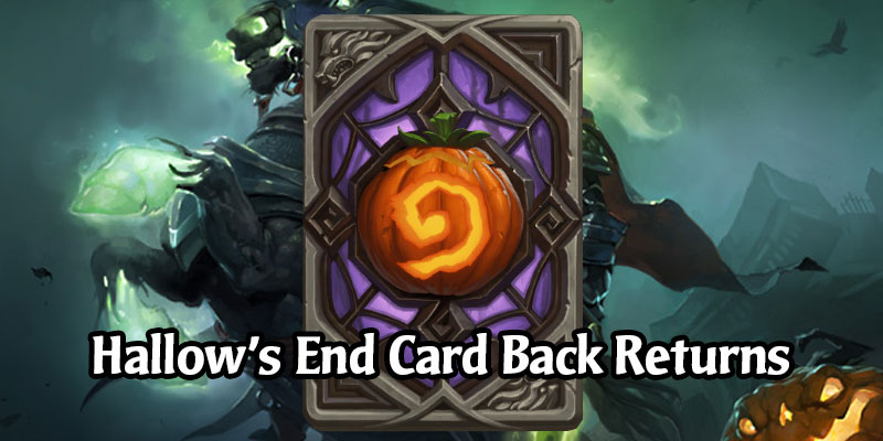 Hearthstone's Hallow's End Card Back is Now Available in the In-Game Shop