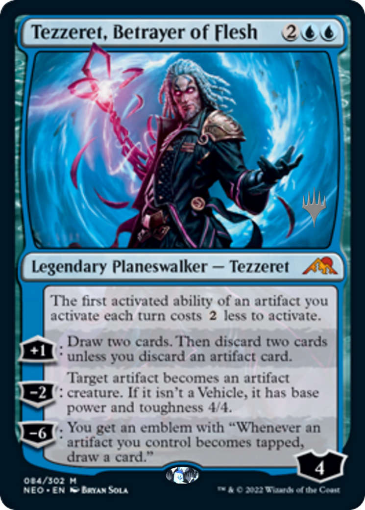 Tezzeret, Betrayer of Flesh Card Image