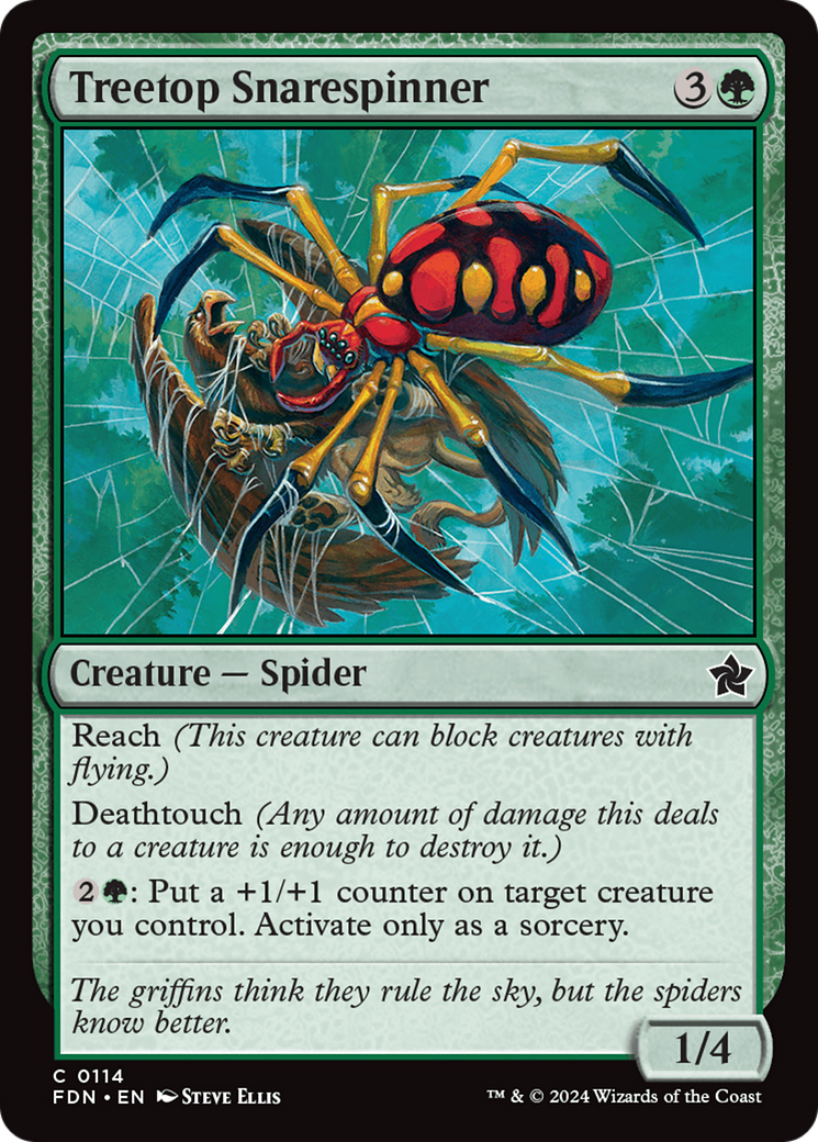 Treetop Snarespinner Card Image