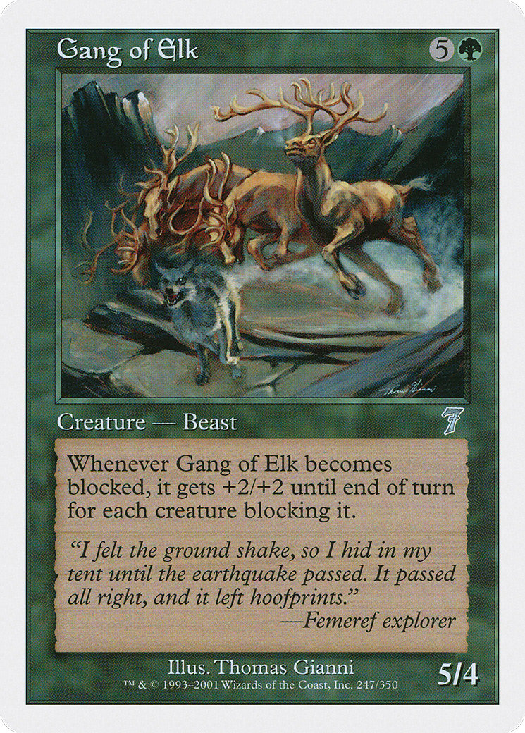 Gang of Elk Card Image