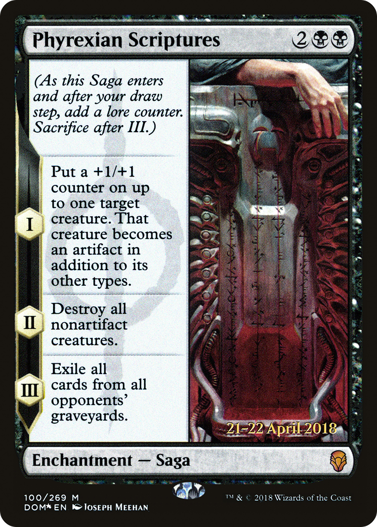 Phyrexian Scriptures Card Image