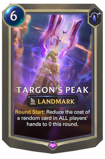 Targon's Peak Card Image