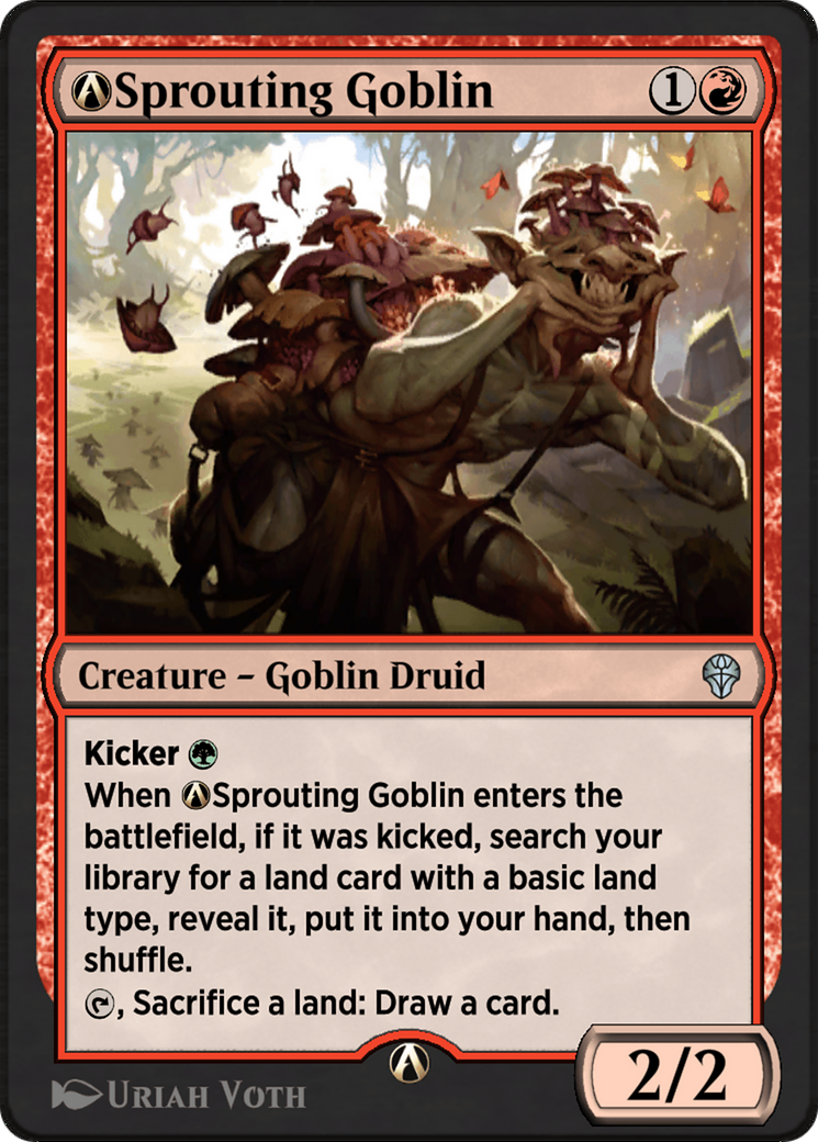 A-Sprouting Goblin Card Image