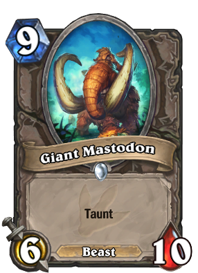 Giant Mastodon Card Image