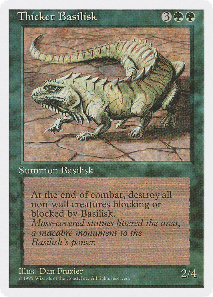 Thicket Basilisk Card Image