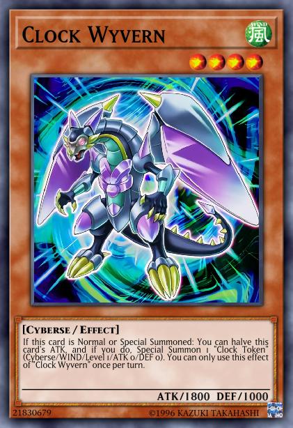 Clock Wyvern Card Image