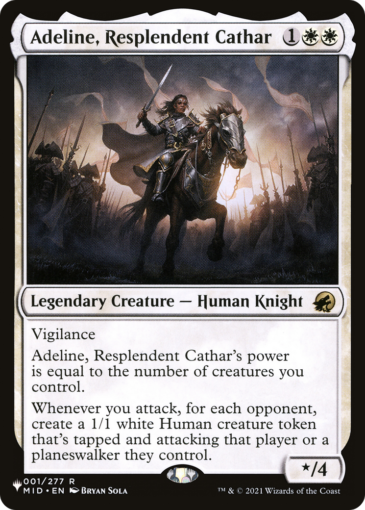 Adeline, Resplendent Cathar Card Image