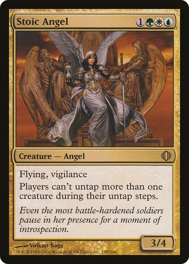 Stoic Angel Card Image