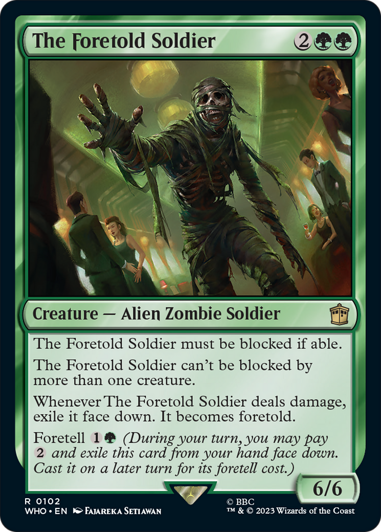 The Foretold Soldier Card Image