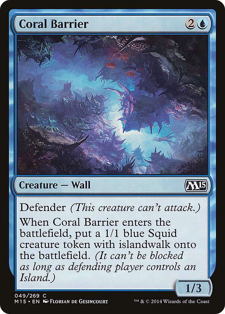 Coral Barrier Card Image