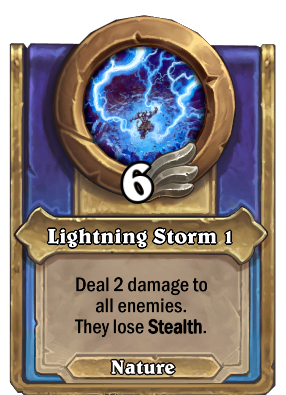 Lightning Storm 1 Card Image