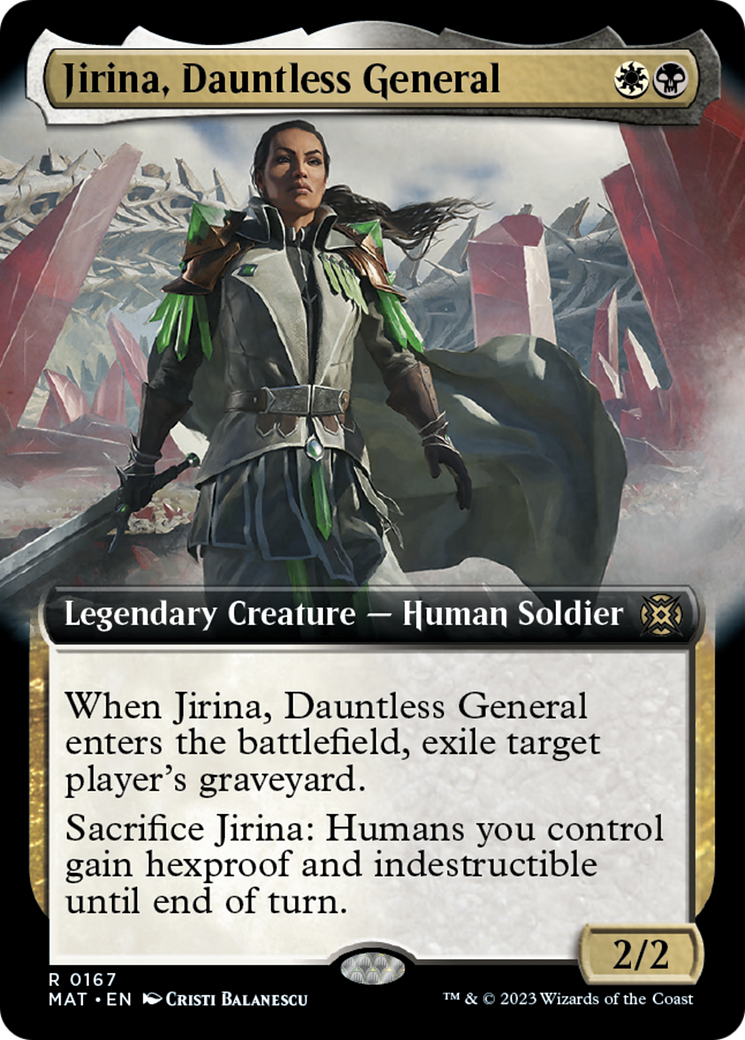 Jirina, Dauntless General Card Image