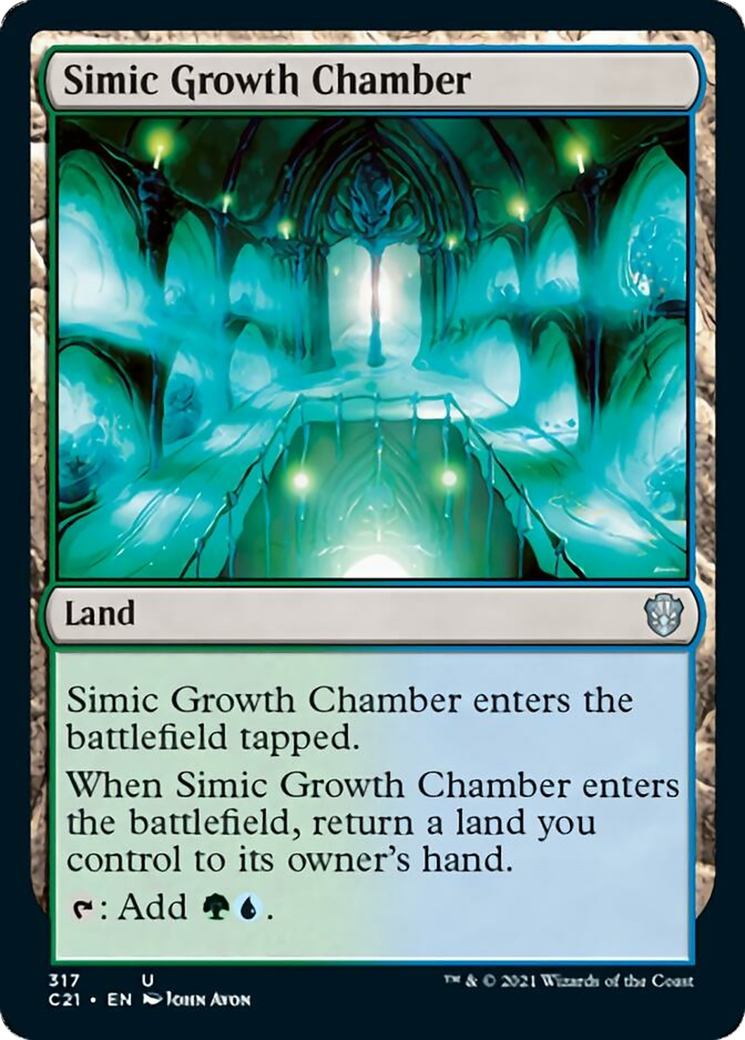Simic Growth Chamber Card Image