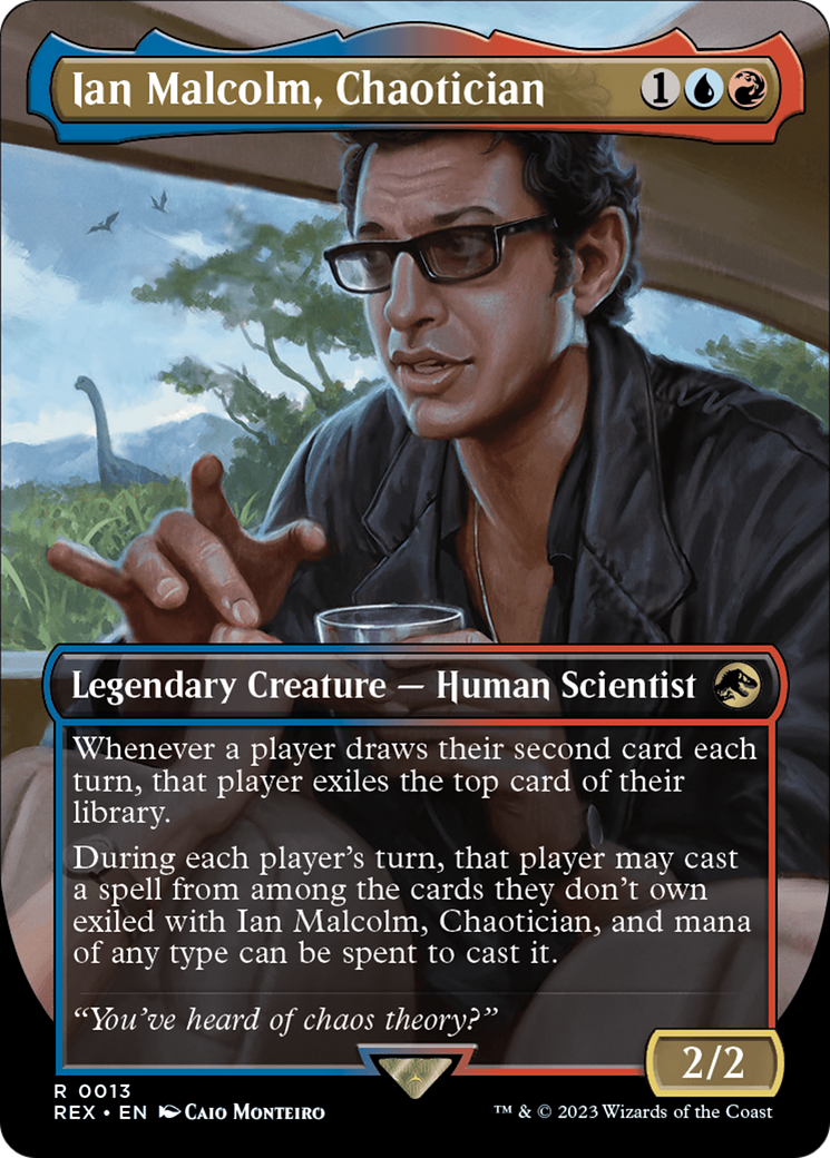 Ian Malcolm, Chaotician Card Image