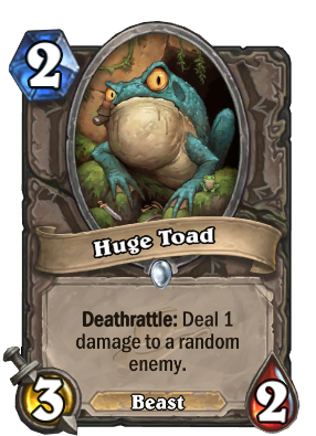 Huge Toad Card Image