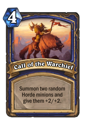 Call of the Warchief Card Image