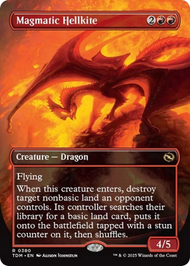 Magmatic Hellkite // Magmatic Hellkite Card Image