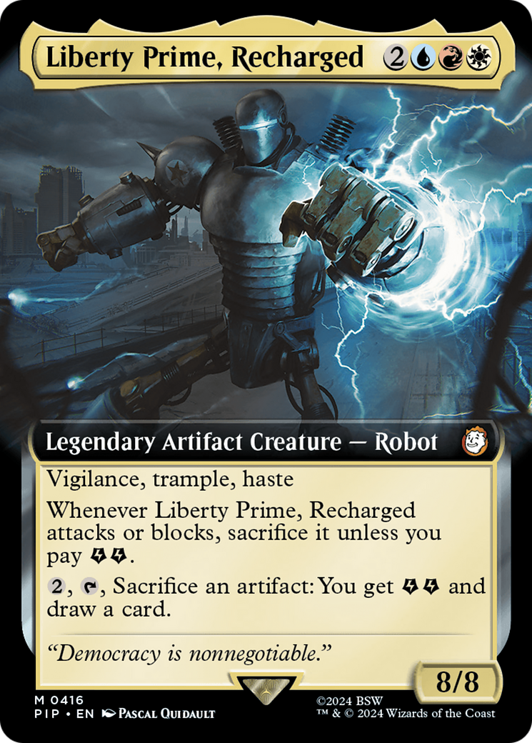 Liberty Prime, Recharged Card Image