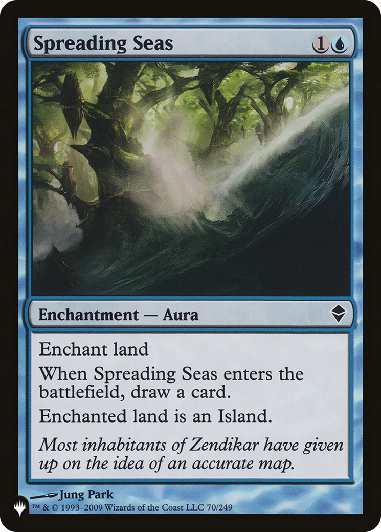 Spreading Seas Card Image