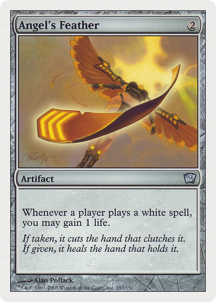 Angel's Feather Card Image