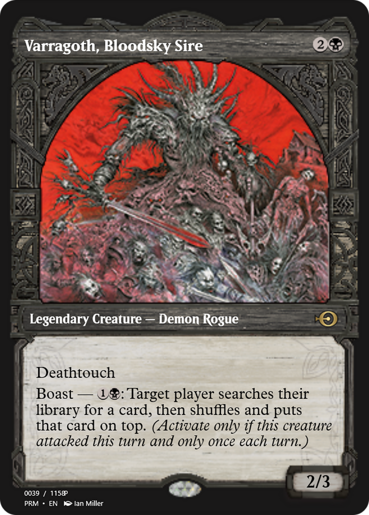 Varragoth, Bloodsky Sire Card Image