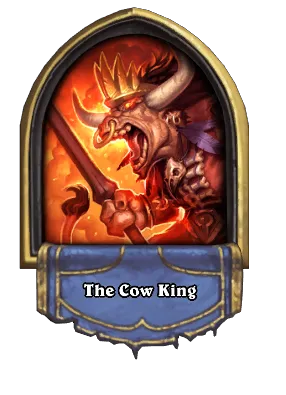 The Cow King Card Image