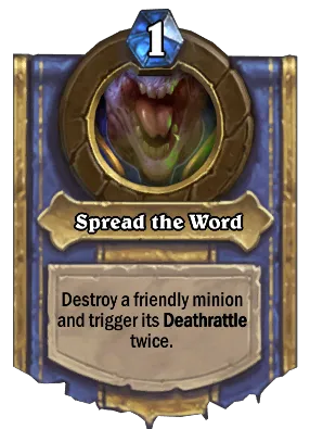 Spread the Word Card Image