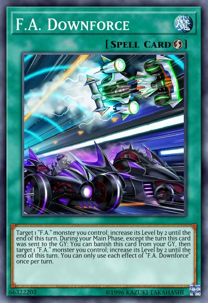 F.A. Downforce Card Image