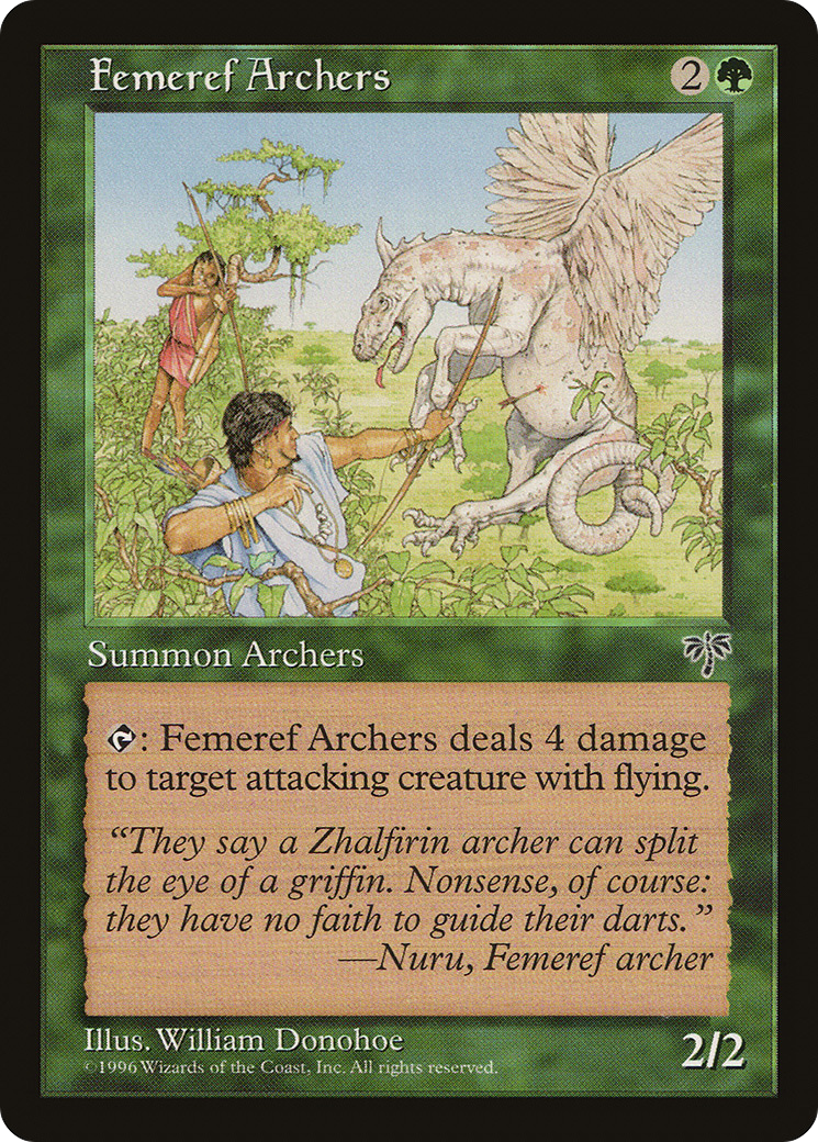 Femeref Archers Card Image