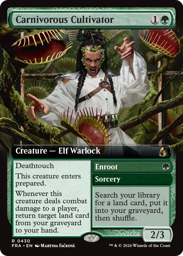 Enroot Magic: The Gathering card