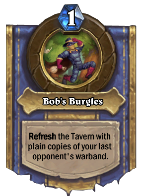 Bob's Burgles Card Image