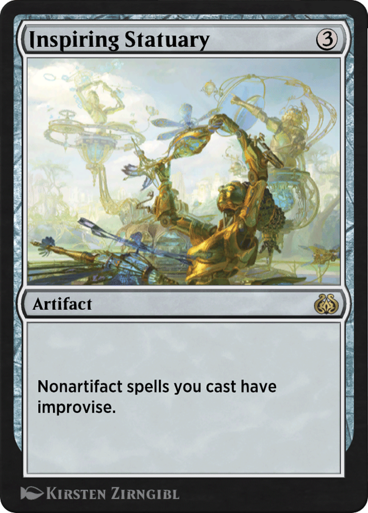 Inspiring Statuary Card Image