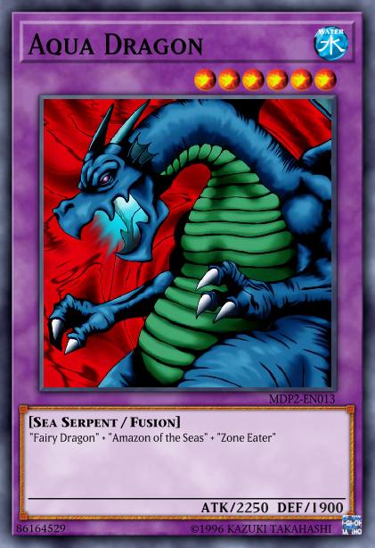 Aqua Dragon Card Image