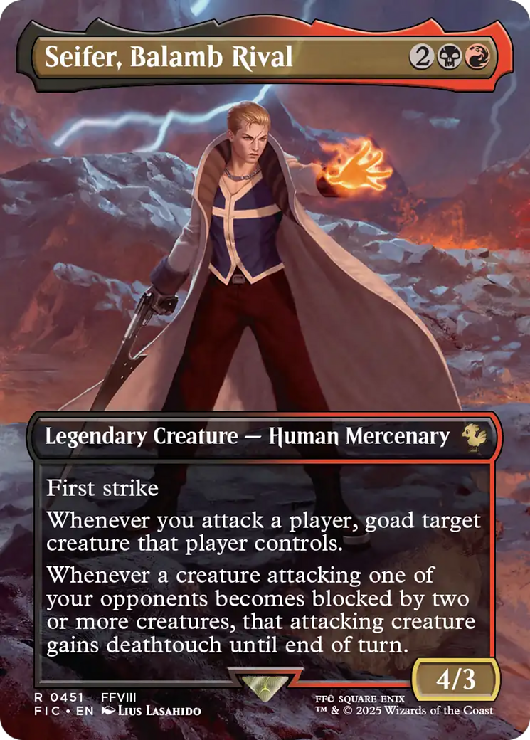 Seifer, Balamb Rival Card Image