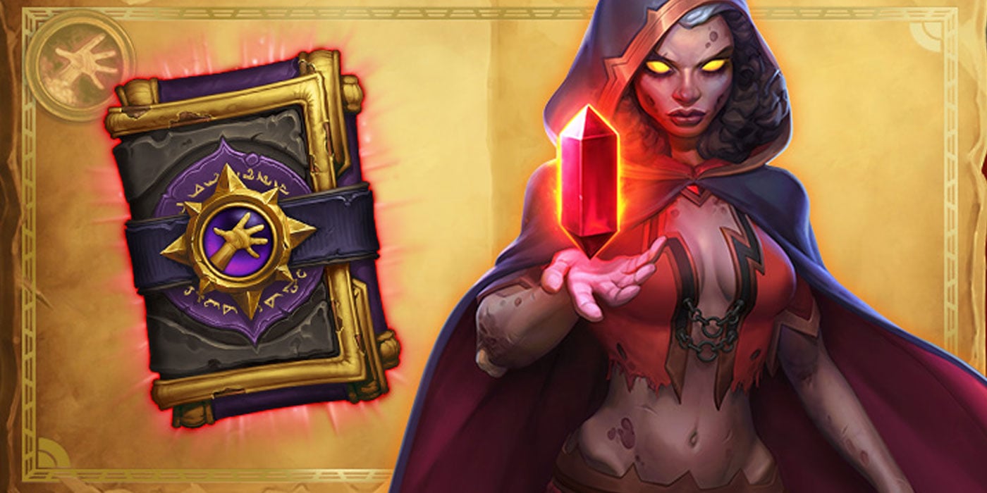 Hearthstone Book of Mercenaries Tamsin Roame is Now Live - Get a Free Warlock Card Pack