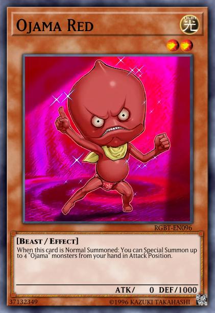 Ojama Red Card Image