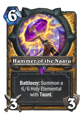 Hammer of the Naaru Card Image