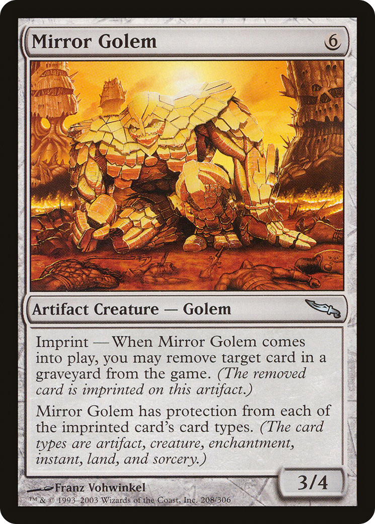 Mirror Golem Card Image