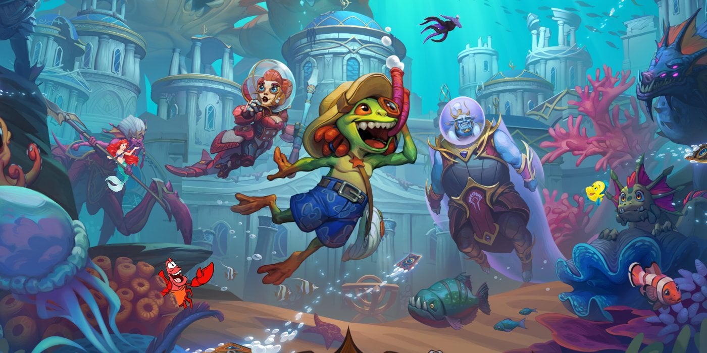 Solve Our "Hearthstone Under The Sea" Word Search Puzzle
