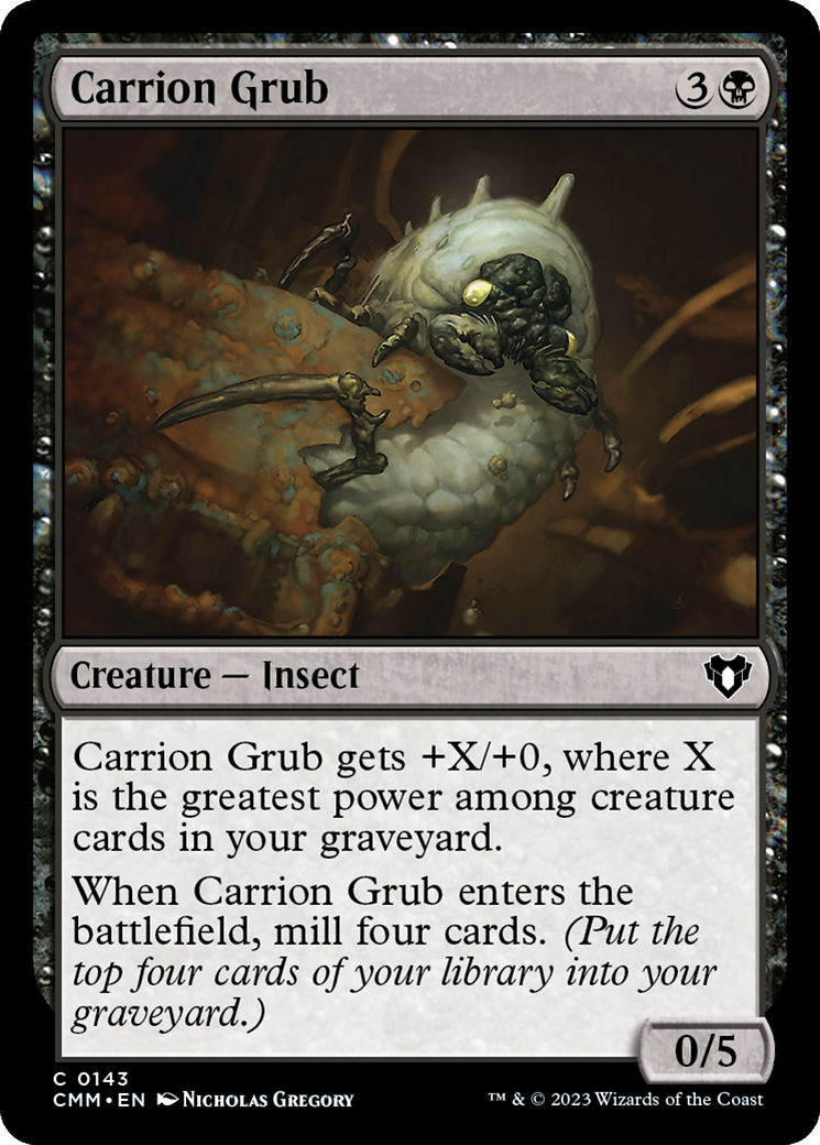 Carrion Grub Card Image