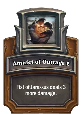 Amulet of Outrage 2 Card Image