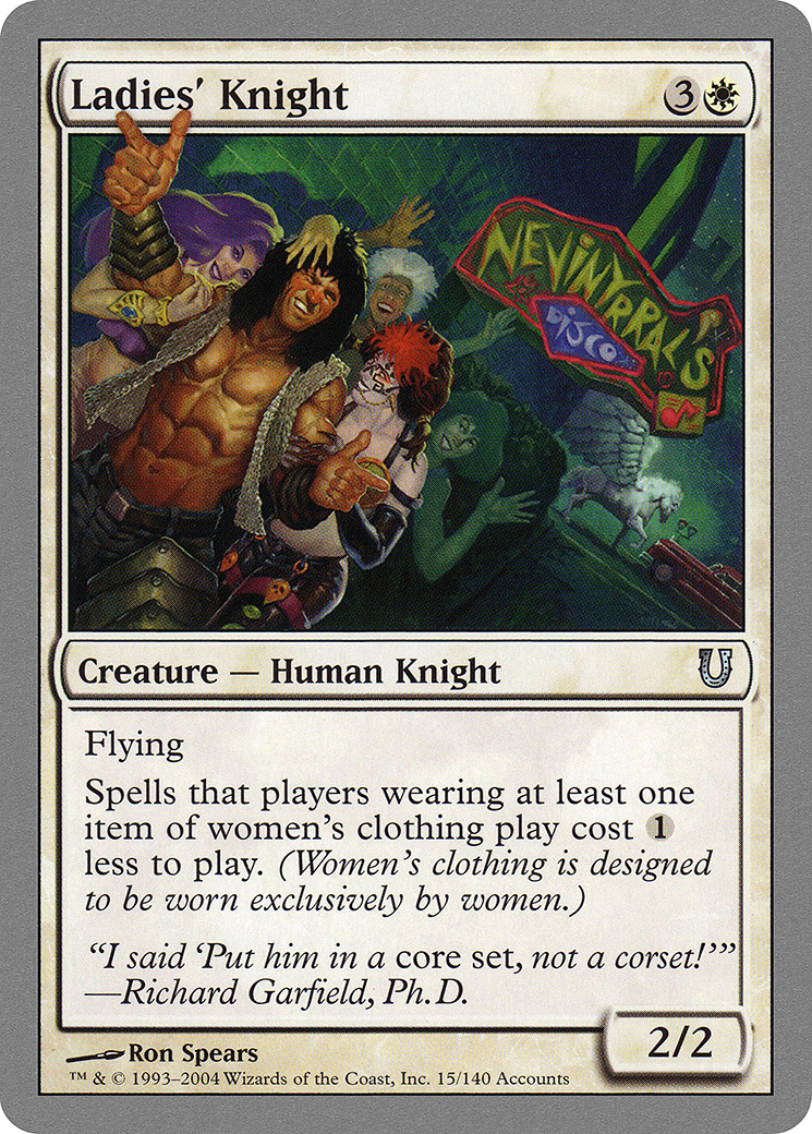 Ladies' Knight Card Image