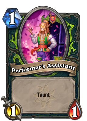 Performer's Assistant Card Image