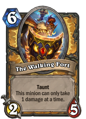 The Walking Fort Card Image
