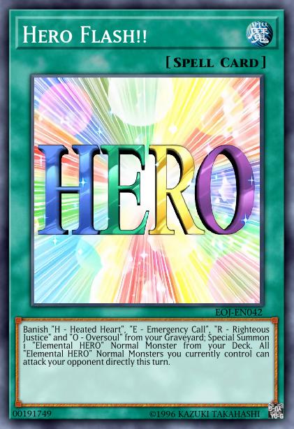 Hero Flash!! Card Image
