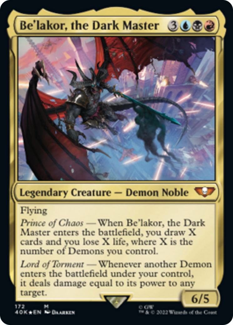 Be'lakor, the Dark Master Card Image
