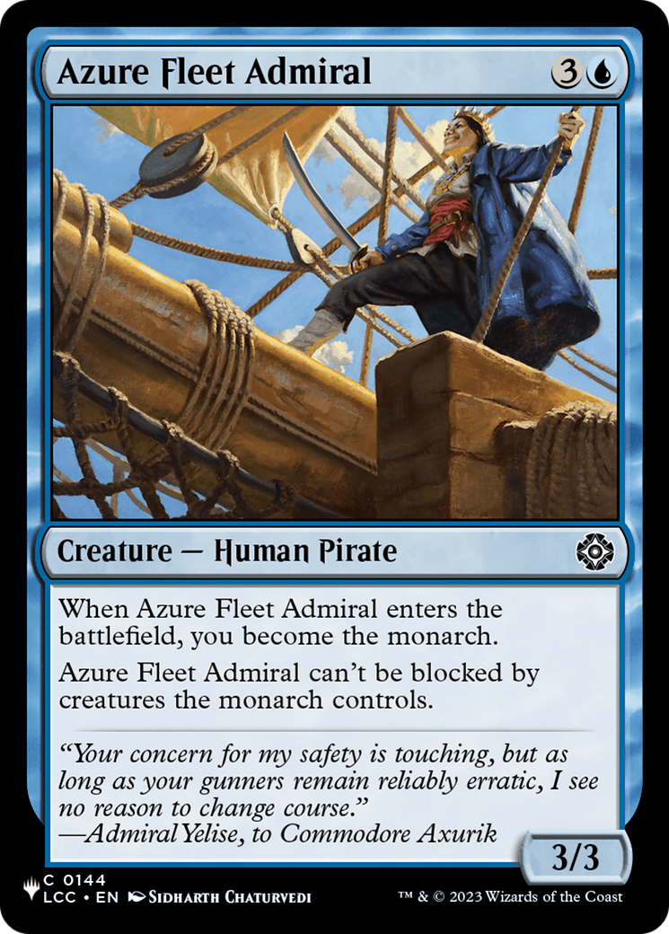 Azure Fleet Admiral Card Image