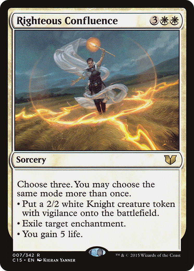 Righteous Confluence Card Image