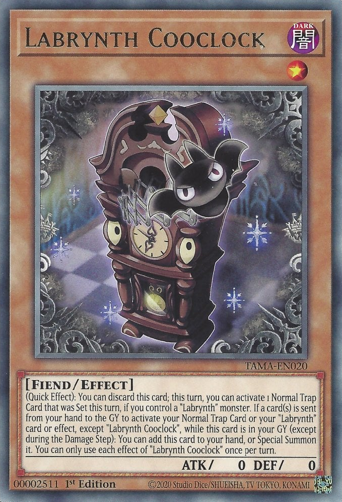 Labrynth Cooclock Card Image