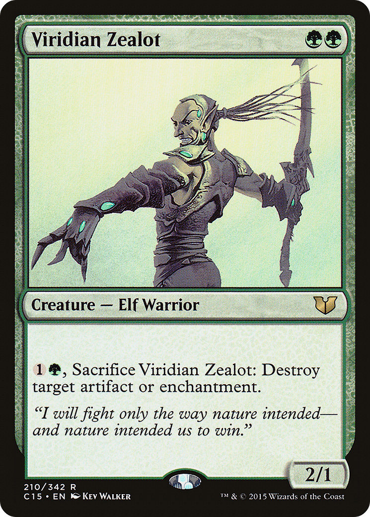 Viridian Zealot Card Image